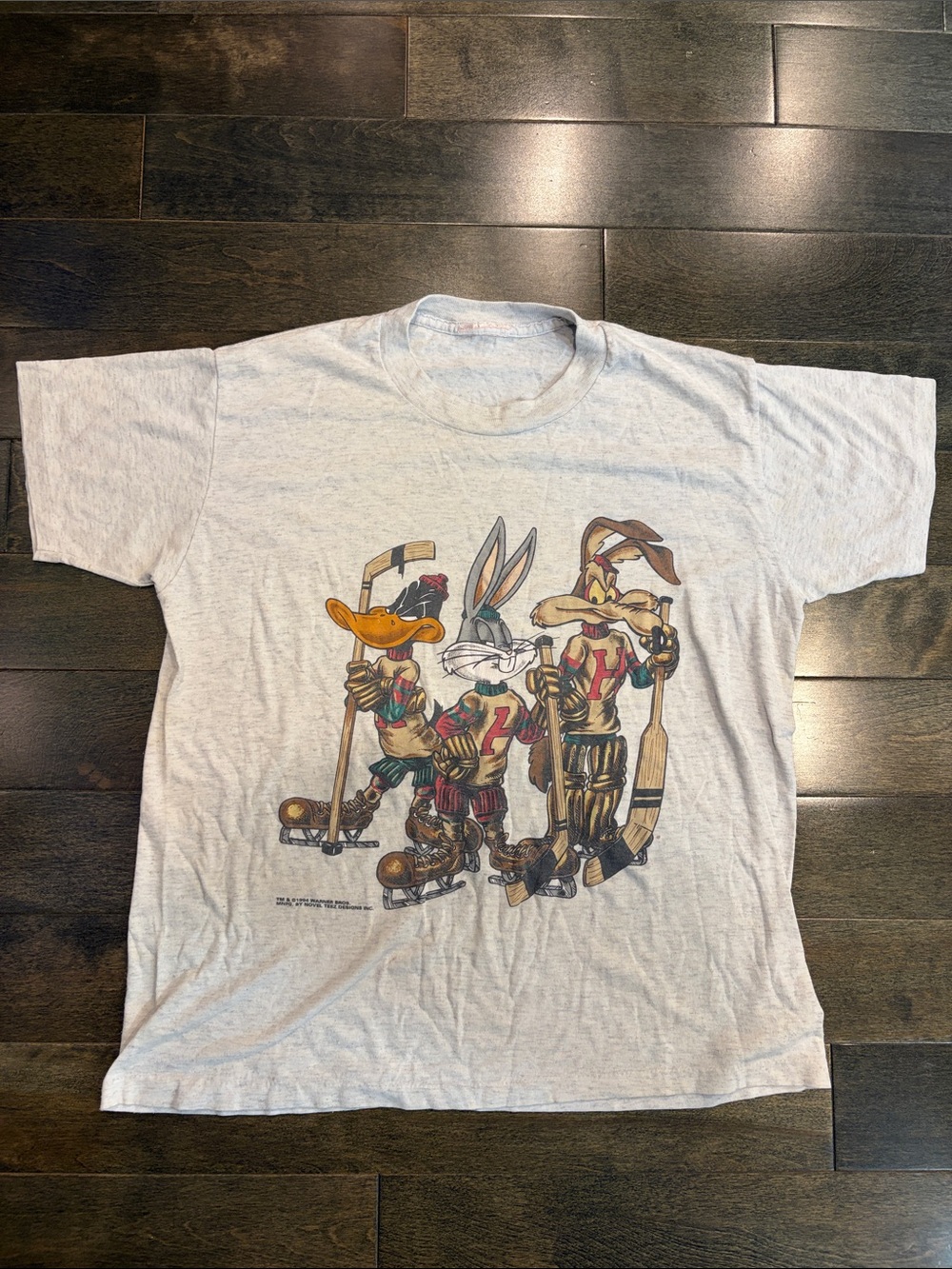 Vintage Looney Tunes Hockey Tee